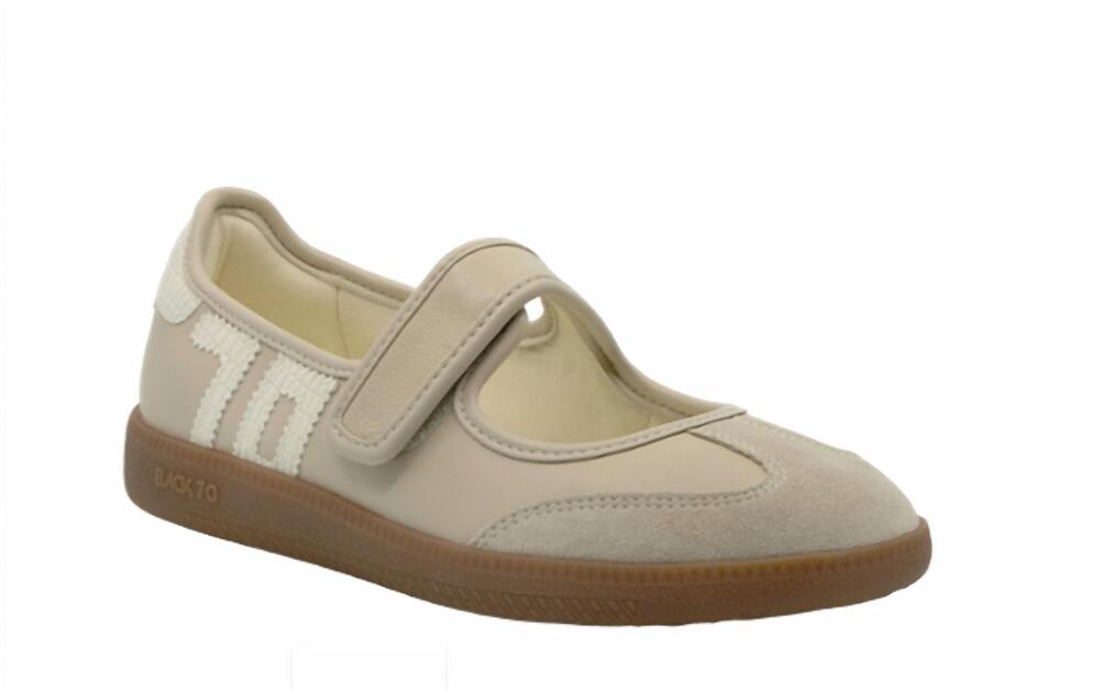 NEW BACK 70 women's aya shoes in beige milk